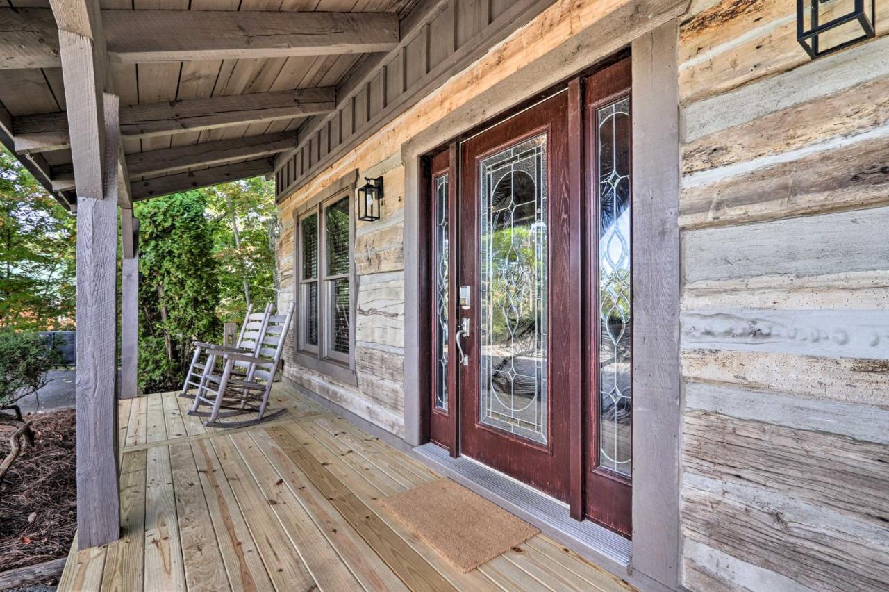 Upscale Gatlinburg Cabin Deck, Fire Pit And Hot Tub Екстериор снимка